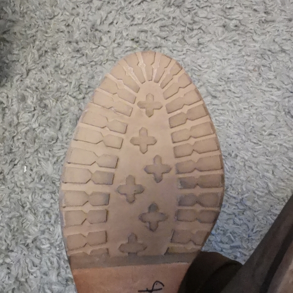 Adam Tucker Suede Woven Buckle Boots - Picture 4 of 5